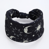 Starry Sky Wide Edge Exercise Sweating Hair for Women