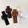 Spring And Summer New Solid Color Minimalist Headband Set Sports Yoga Headband