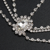 Fashionable And Elegant Multi-layered Rhinestone Tassels Head Chain