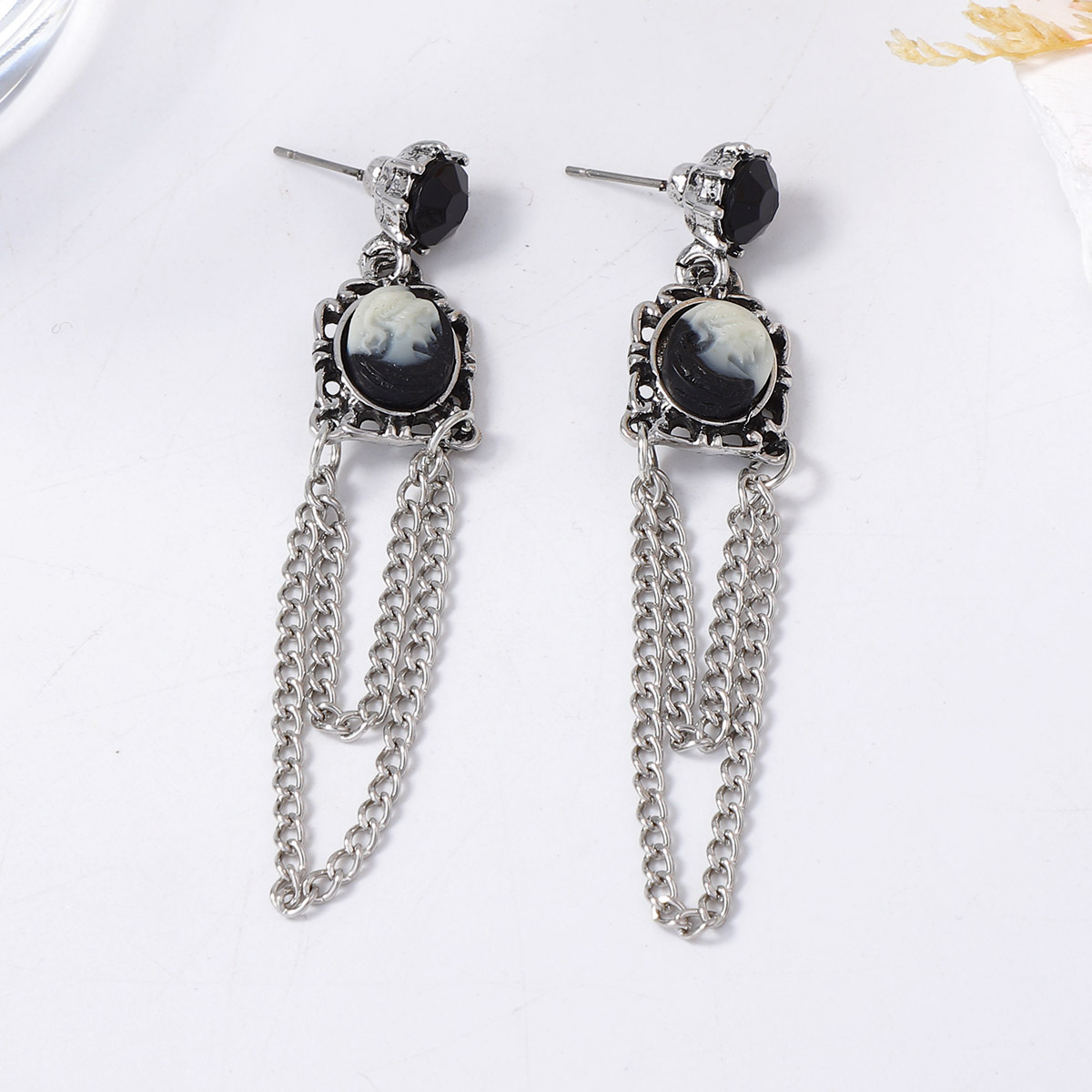 Vintage Angel Tassel Earrings for Women