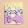 3Pcs Spring Summer Cute Bow Headbands for Baby Girls, Soft Infant Hairbands Set
