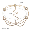 Fashionable And Elegant Multi-layered Rhinestone Tassels Head Chain