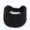 Solid Color Wide Edge Knotted Cashew Print Headband with African Style