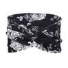 Floral Wide Edge Elastic Headband for Women