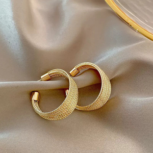 New Geometric Hoop Earrings for Women