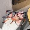 European and American Colorful Women Fashion Cat Eye Blue Light Blocking Glasses Frame Computer Anti-blue Light Eyeglasses