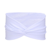 Bohemian Wide Edge Yoga Elastic Solid Color Sports Headband