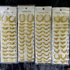 Geometric Irregular Hammer-patterned Stainless Steel Hydraulic Earrings