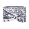 Women Cross Wide Edge Cashew Print Headband