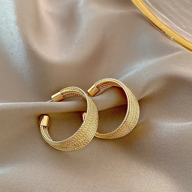 New Geometric Hoop Earrings for Women