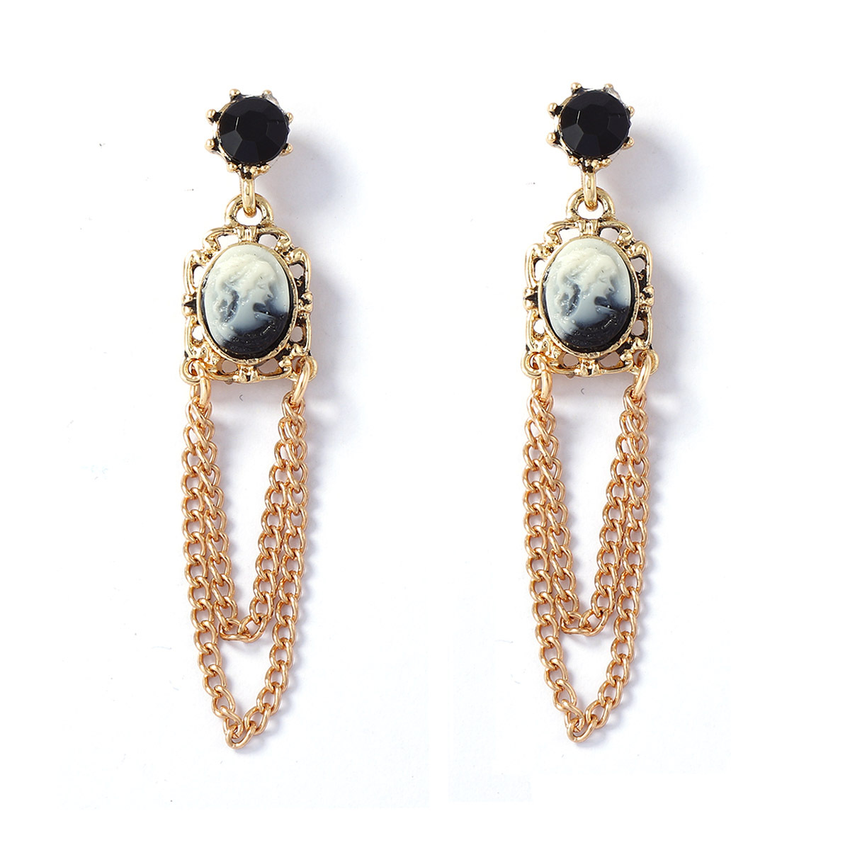 Vintage Angel Tassel Earrings for Women