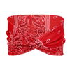 Women Cross Wide Edge Cashew Print Headband