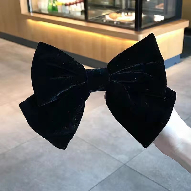 Elvet Big Bow Hair Clip for Women, Korean INS Style Fashion Hair Barrette