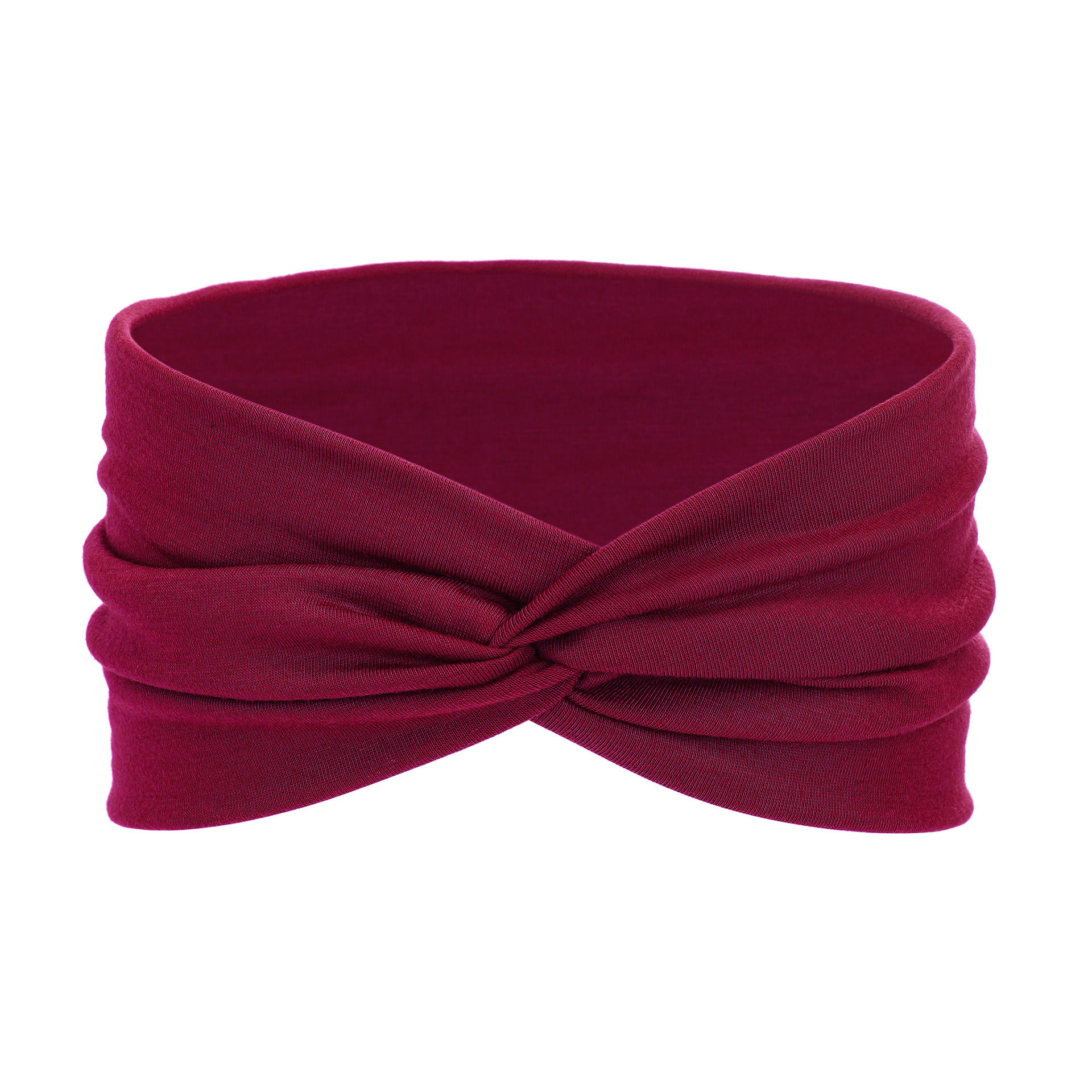 Bohemian Wide Edge Yoga Elastic Solid Color Sports Headband