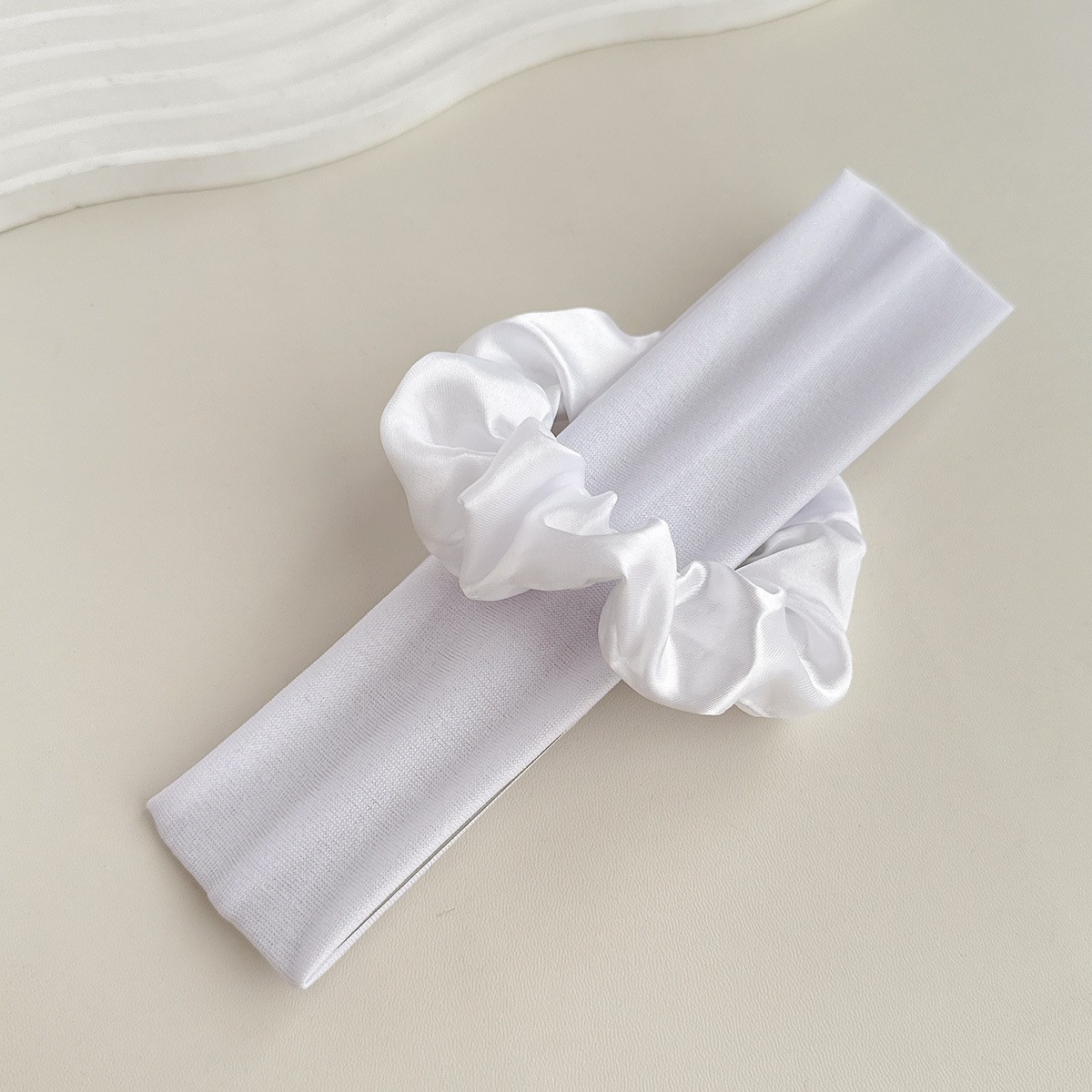 Spring And Summer New Solid Color Minimalist Headband Set Sports Yoga Headband