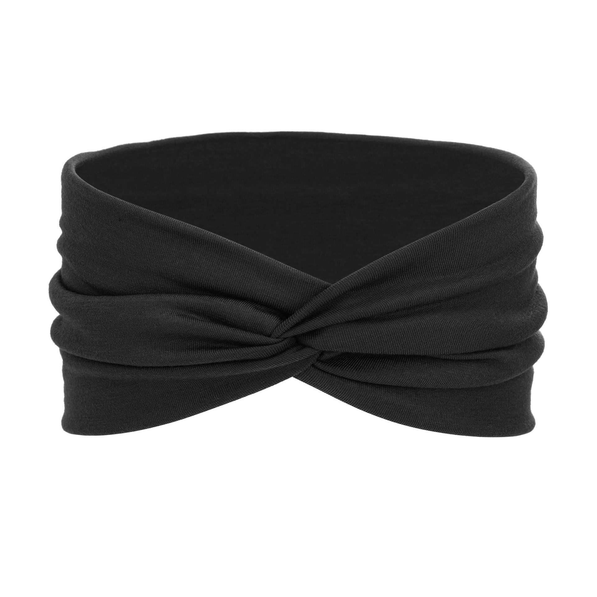 Bohemian Wide Edge Yoga Elastic Solid Color Sports Headband