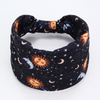 Starry Sky Wide Edge Exercise Sweating Hair for Women