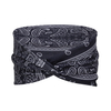 Women Cross Wide Edge Cashew Print Headband