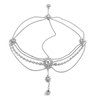 Retro Diamond-encrusted Flowers Hair Jewelry
