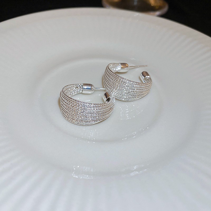 New Geometric Hoop Earrings for Women