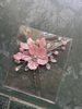 Bridal Hair Accessory White Shell Petal Pearl Crystal Hair Clip