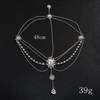 Retro Diamond-encrusted Flowers Hair Jewelry