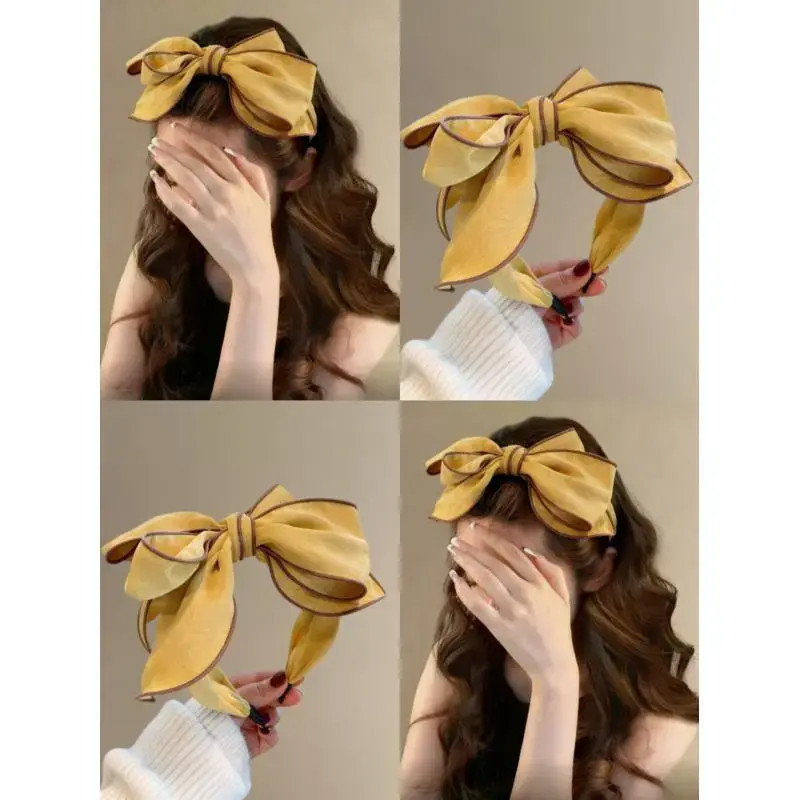 Big Bow Extra Wide Headband