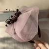 Fashion Mesh Hat Headband
