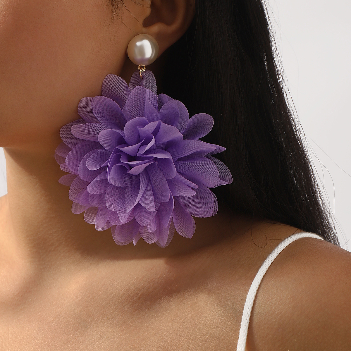 Summer Sweet Fresh Floral Drop Earrings