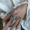 Oversized Butterfly Statement Ring