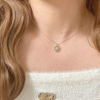 Dreamy Planet Universe Saturn & Earth Necklace