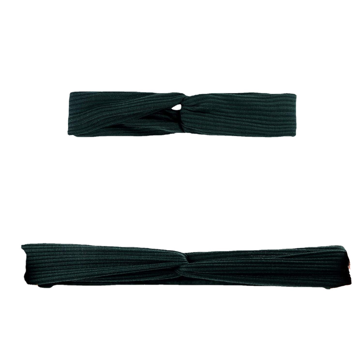 Knotted Twist Headband Set | Soft Stretchy Ribbed Hair Bands