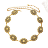 Vintage Carved Metal Waist Chain for Women – Ethnic Style Belly & Pants Chain