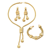 18K Gold Plated Geometric Jewelry Set