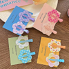 Cute Flower Shaped Acrylic Hair Clips for Women Girls