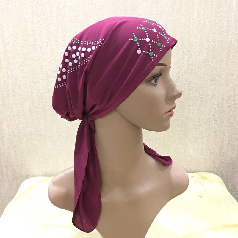 Rhinestone Tie Turban • Sparkle Comfort