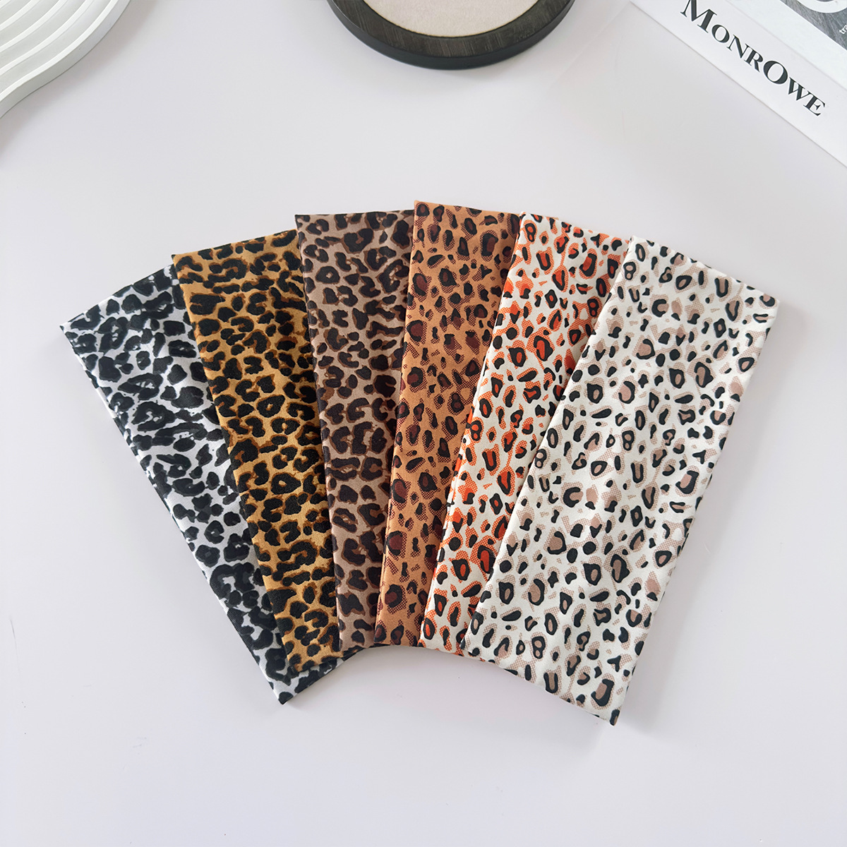 Retro Leopard Print High-elastic Hair Band