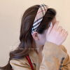 Classic Khaki Plaid Headband
