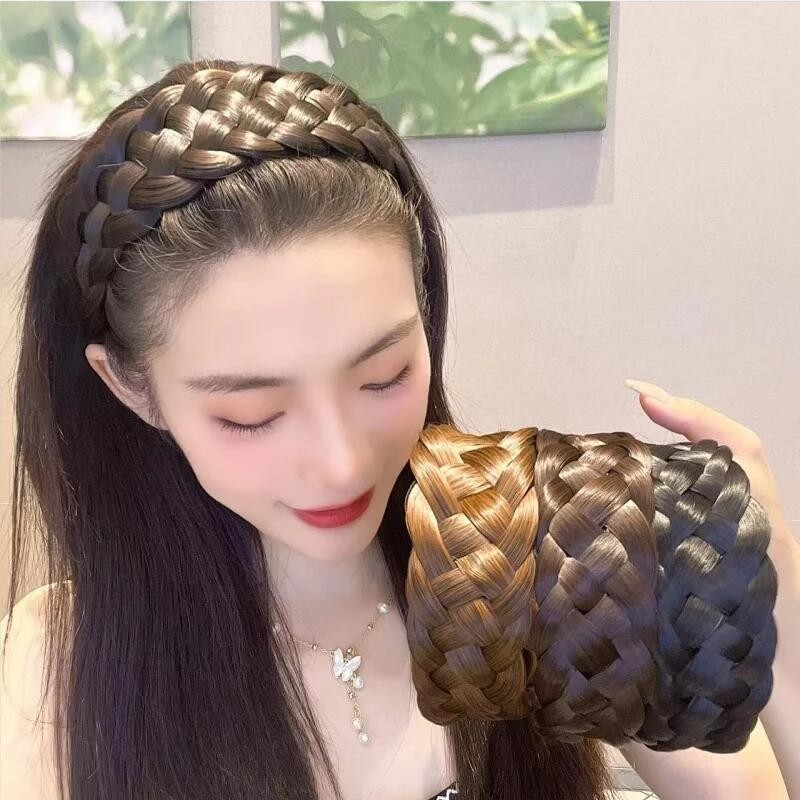 Braided Hair Hoop for Women