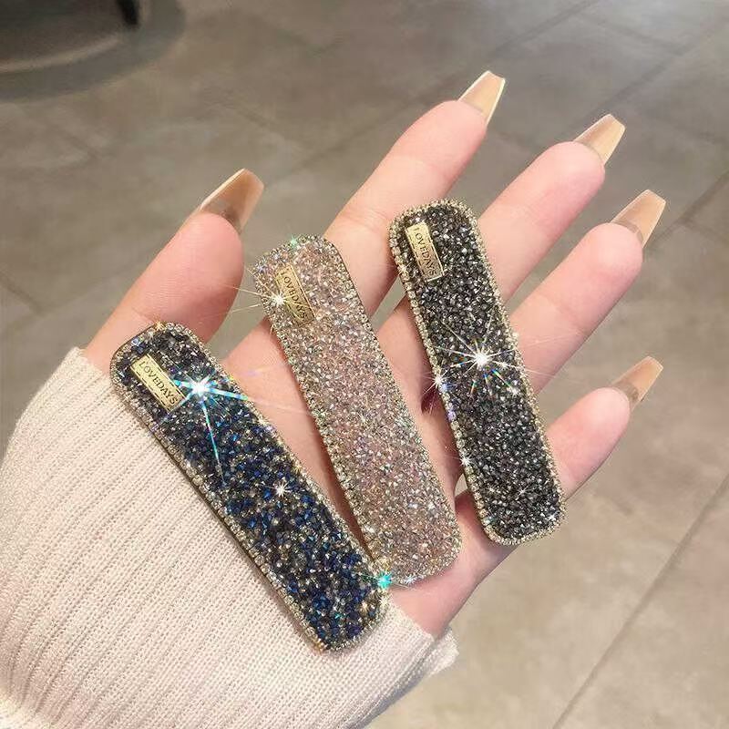 Korean Style Rhinestone Hair Clips BB Hairpins