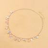 Seashell Starfish Pearl Chain Belt - Beach Boho Adjustable Waist Jewelry