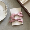 Satin Mini Bow Hair Clips Sweet Side Barrettes Girly Hair Pins