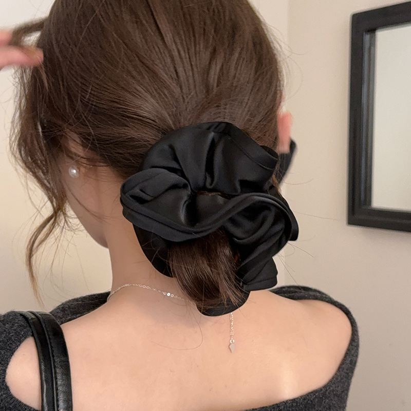 Luxury Satin Scrunchies for Women