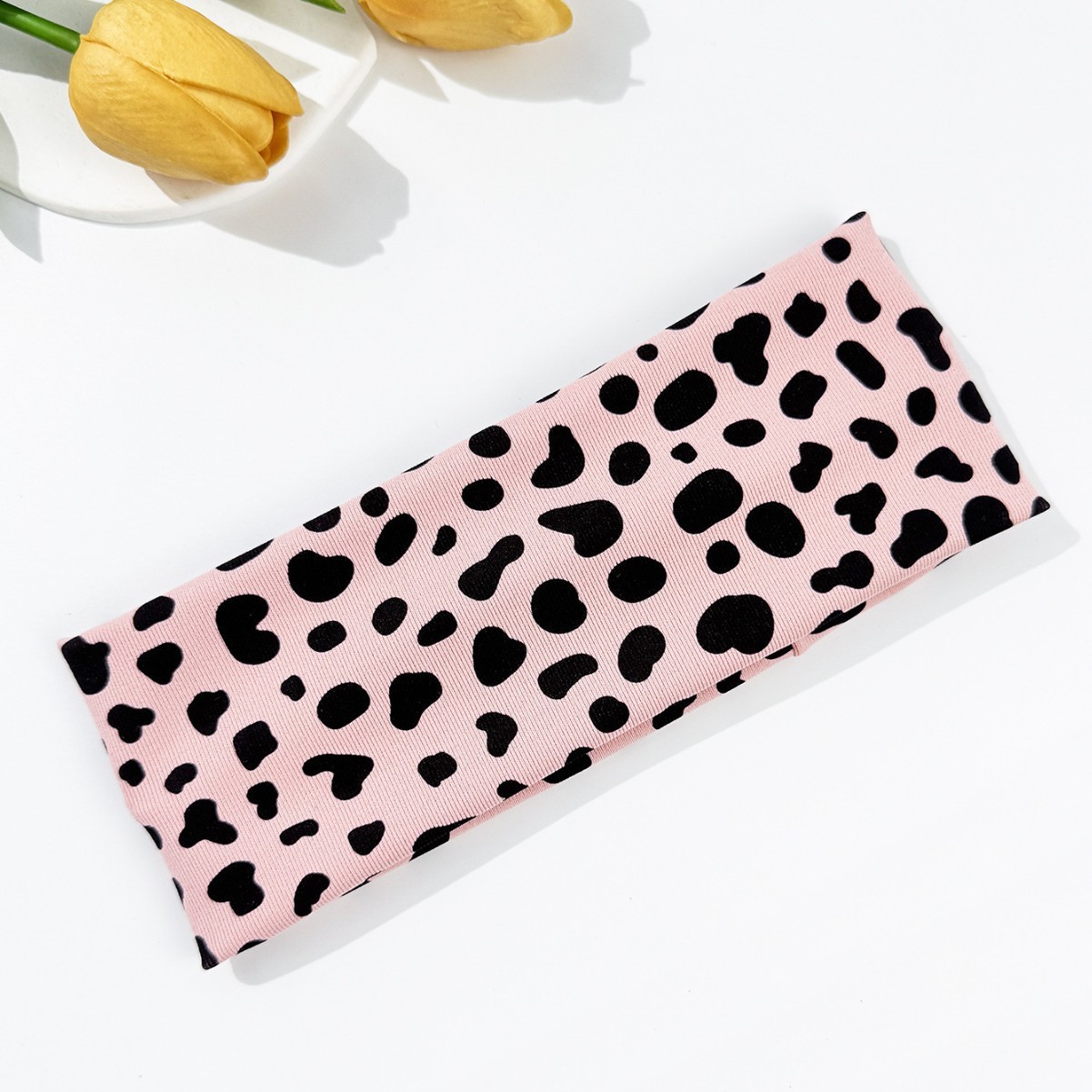 Leopard Print Elastic Hair Band