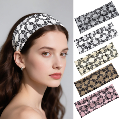 Cashew Nut Elastic Printed Hair Band
