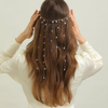 Pearl Tassel Hair Chain Fairy-like Braided Hair Accessory Chain