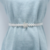 New Fashion Pearl Rhinestone Flower Waist Chain for Women