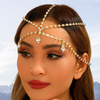 Luxury Crystal Tassel Forehead Chain