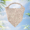 Boho Floral Chiffon Triangle Head Scarf