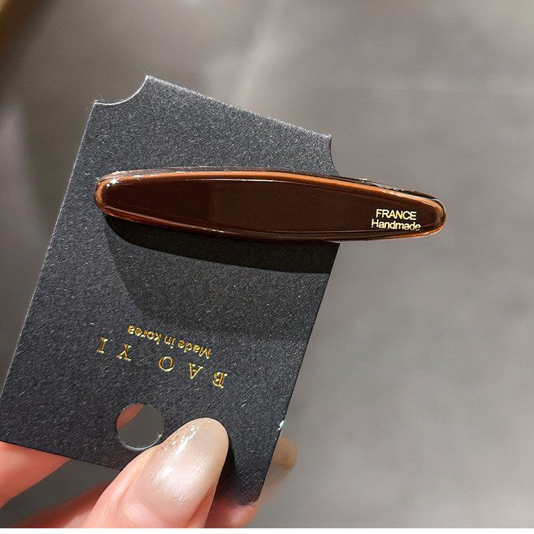 Korean Style Gold Foil Acetate Hair Clips